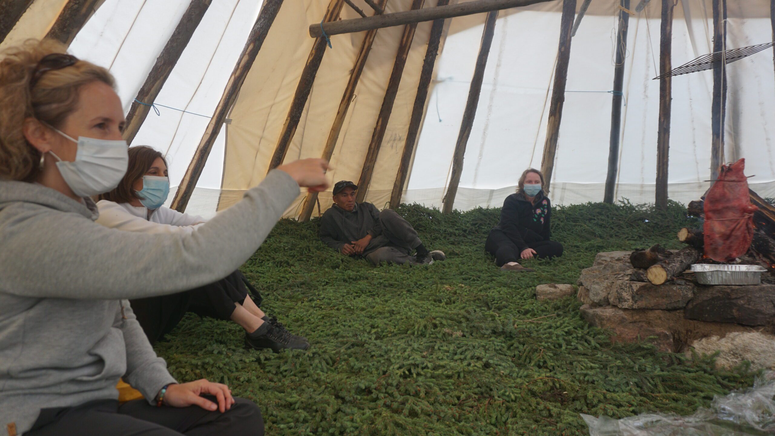 Centre de santé d'Ambatofotsy - Phase de construction