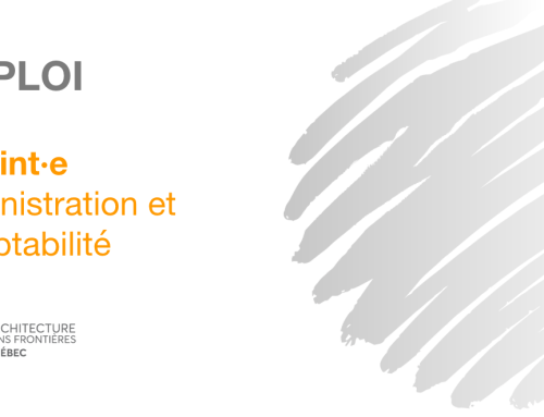 OFFRE D’EMPLOI : Adjoint(e) administration et comptabilité