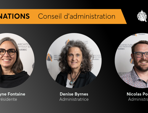 Nouvelle présidence et nouveaux membres au conseil d’administration